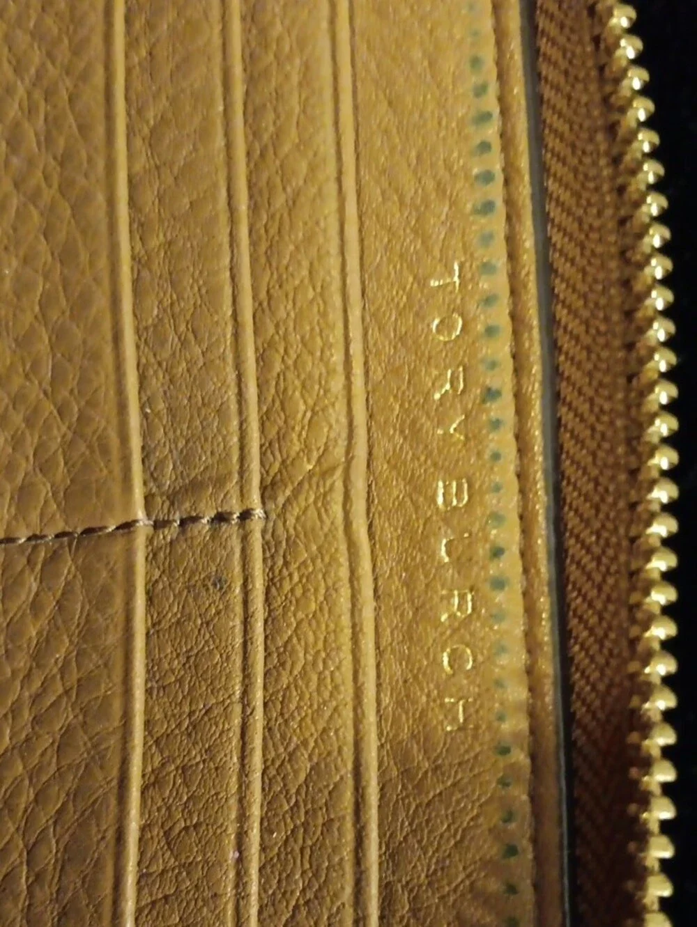 Tory Burch compact zip